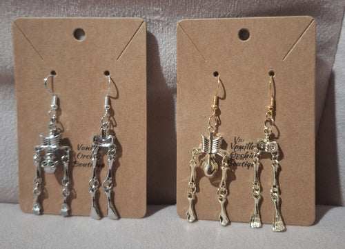 Skeleton Earrings