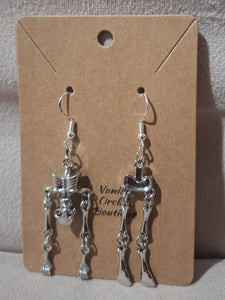 Skeleton Earrings