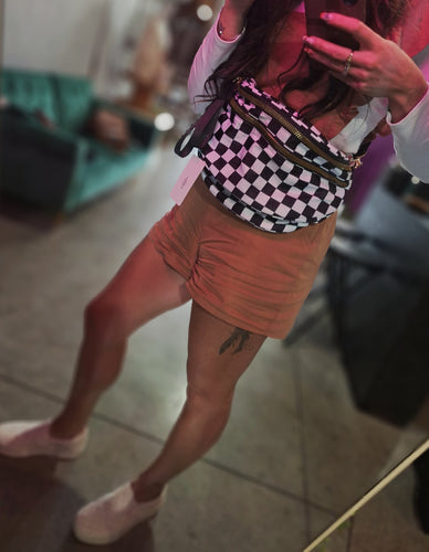 Checkered Bum Bag