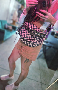 Checkered Bum Bag