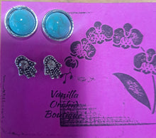 Load image into Gallery viewer, Vintage Turquoise Studs