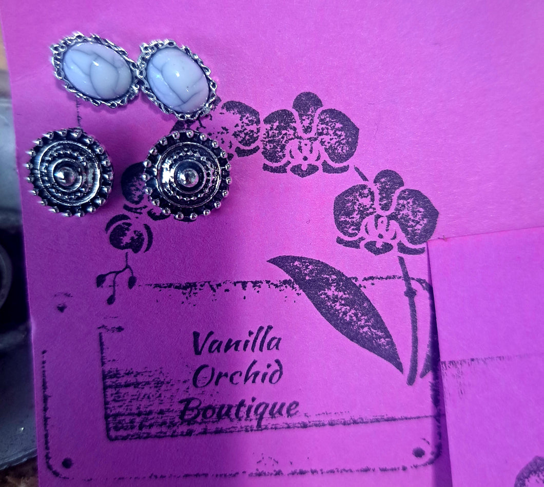 Vintage Turquoise Studs