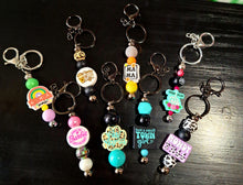 Load image into Gallery viewer, Silicone Beaded Keychains
