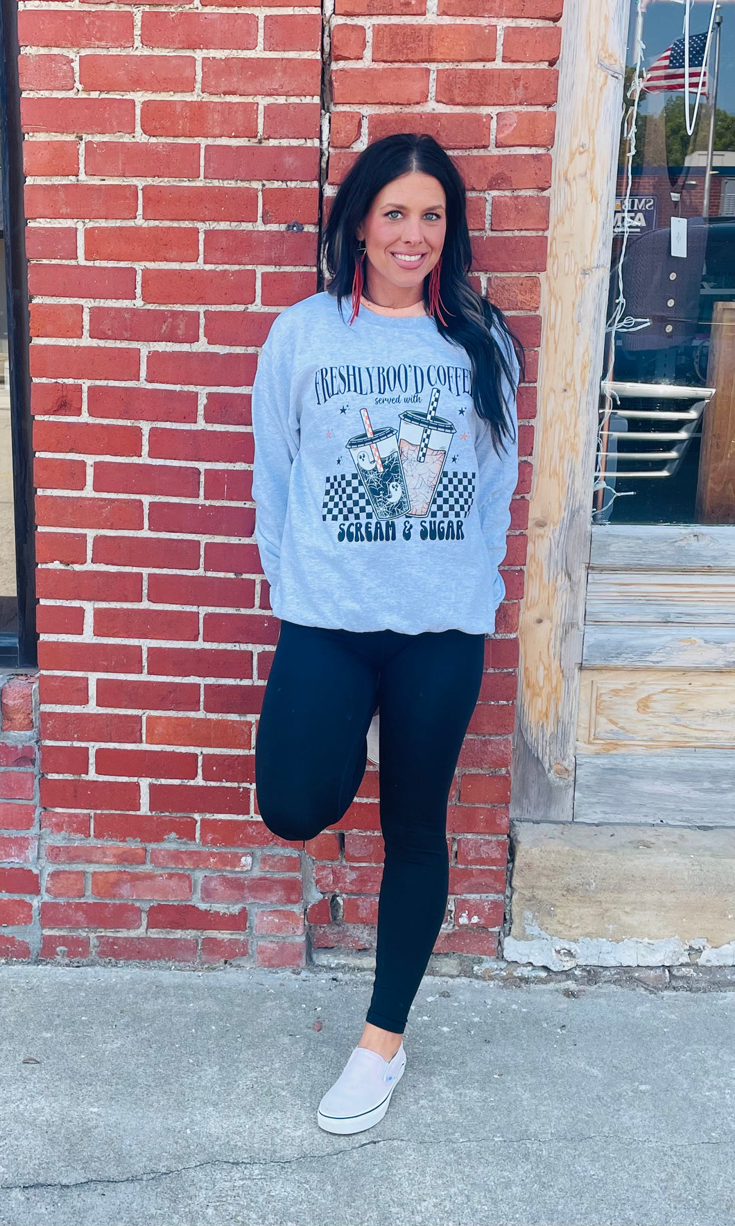 Freshly Boo'd graphic Sweat shirt