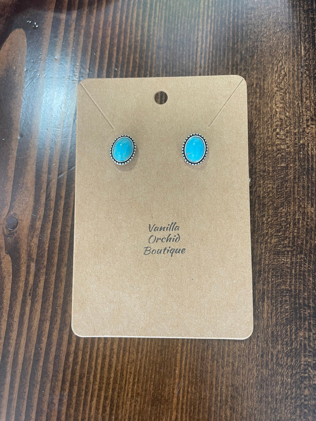 Silver earrings