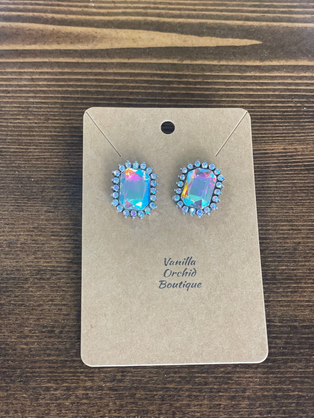Gold earrings