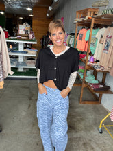 Load image into Gallery viewer, Zebra denim