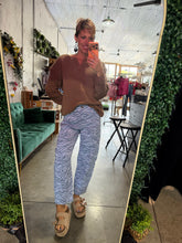 Load image into Gallery viewer, Zebra denim