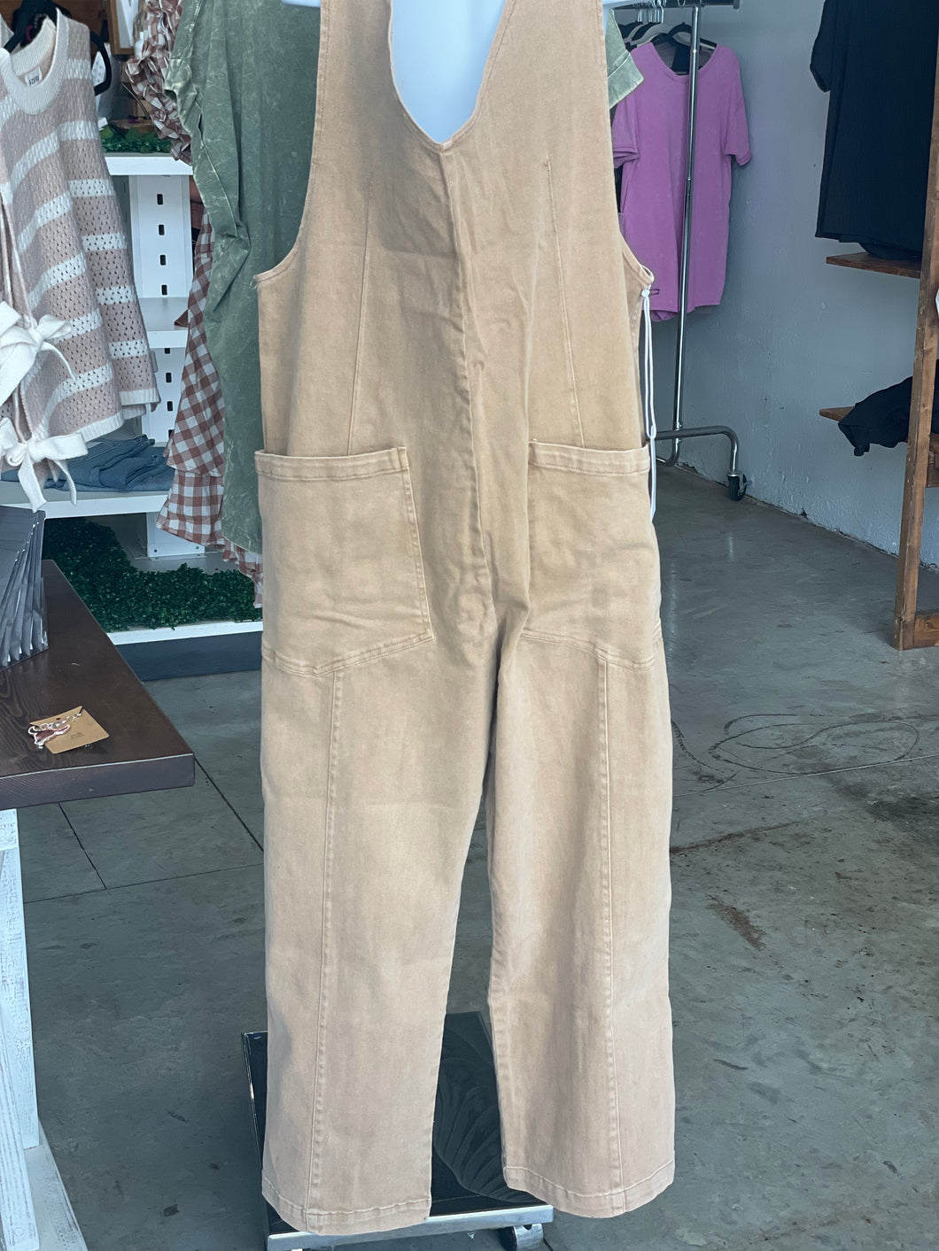 Strap jumpsuit