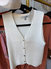 Load image into Gallery viewer, White vest - Vanilla Orchid Boutique