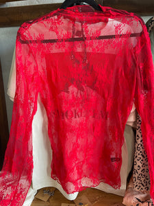Red mesh