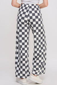 Jade Checkered Pant