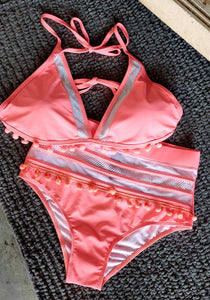 Coral Time Suit (Top)