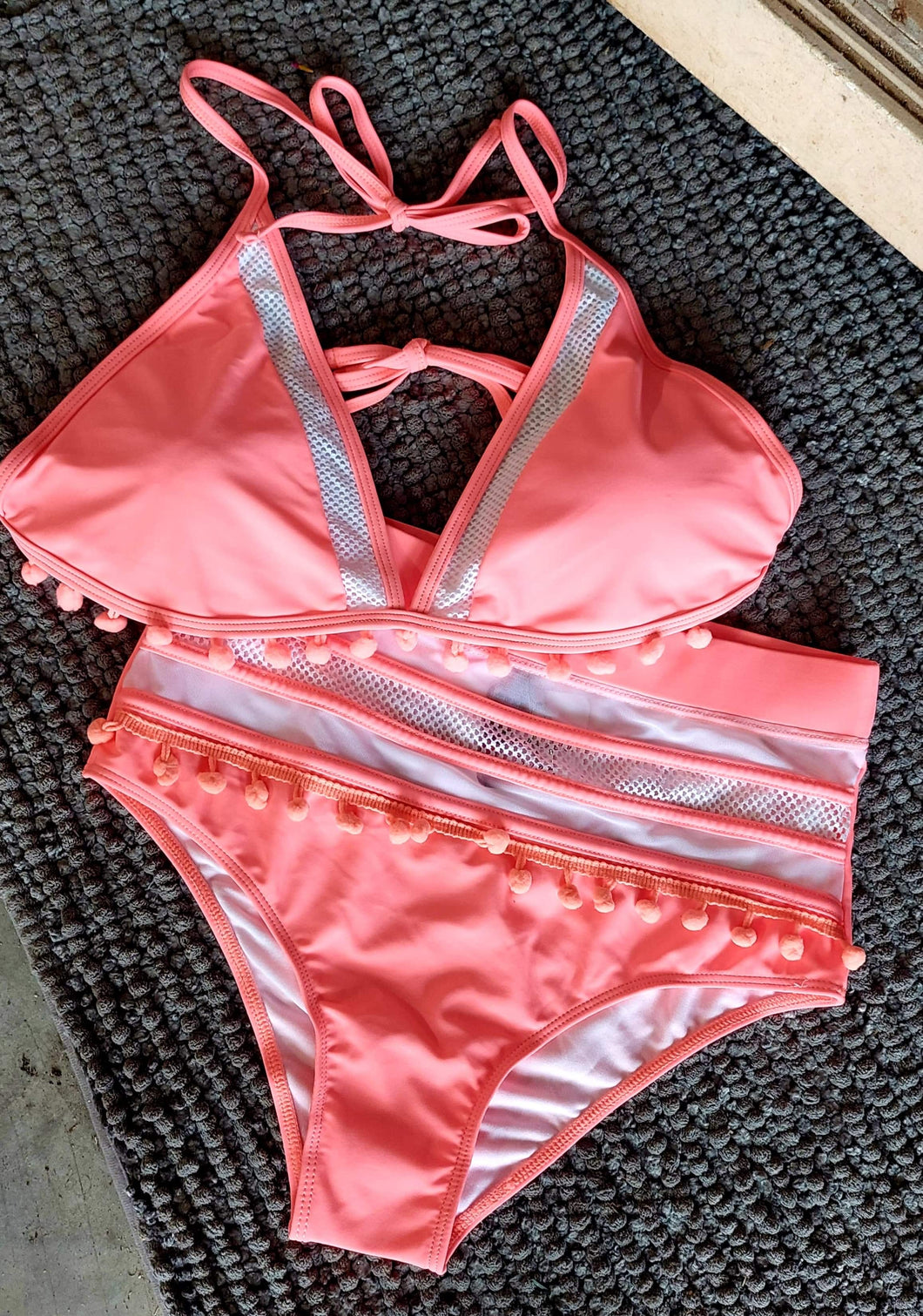 Coral Time Suit (Bottoms)