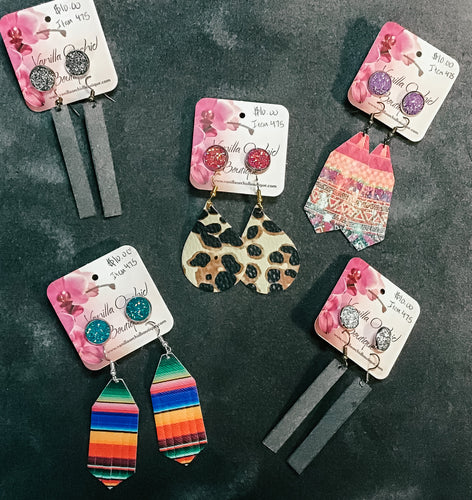 Druzy and Leather Sets